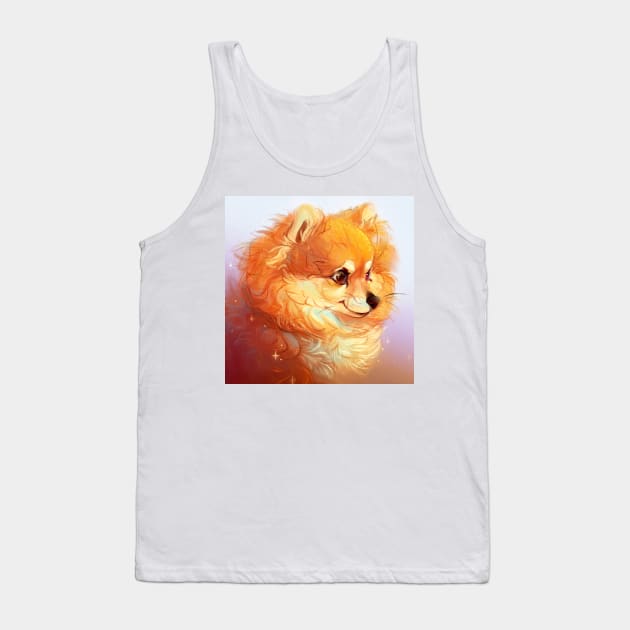 Pomeranian Tank Top by Puffygator